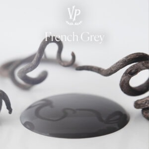 Handgeverfde sample - Grijze Krijtverf - Vintage Paint - French Grey