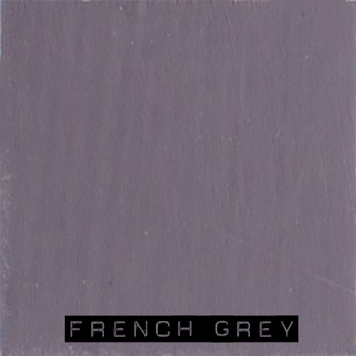 Handgeverfde sample - Grijze Krijtverf - Vintage Paint - French Grey