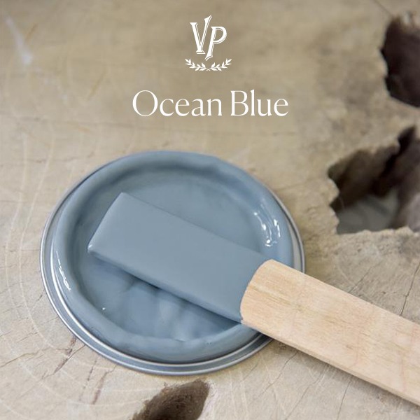 Vintage Paint - Blauwe Krijtverf Mat - Ocean Blue - 100 ml