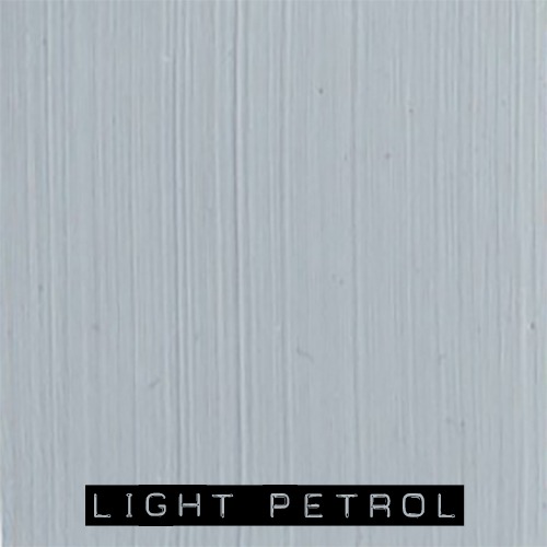 Handgeverfde sample - Grijze Krijtverf - Vintage Paint - Light Petrol