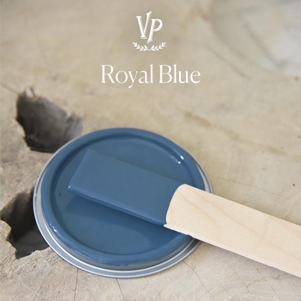 Vintage Paint - Blauwe Krijtverf Mat - Royal Blue - 100 ml