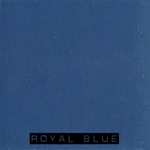 Handgeverfde sample - Blauwe Krijtverf - Vintage Paint - Royal Blue