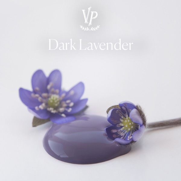 Handgeverfde sample - Paarse Krijtverf - Vintage Paint- Dark Lavender