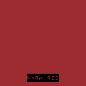 Handgeverfde sample - Rode Krijtverf - Vintage Paint - Warm Red