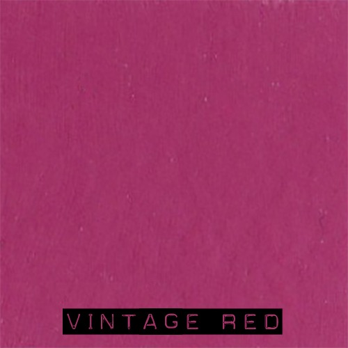 Handgeverfde sample - Roze Krijtverf - Vintage Paint - Vintage Red