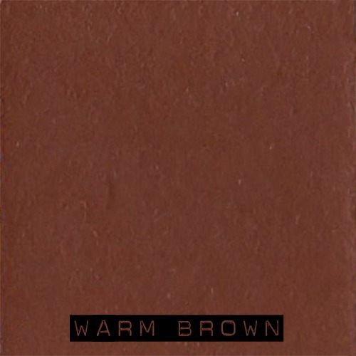 Handgeverfde sample - Bruine Krijtverf - Vintage Paint - Warm Brown