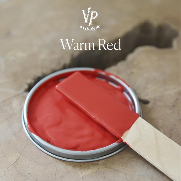Vintage Paint - Rode Krijtverf Mat - Warm Red - 100 ml