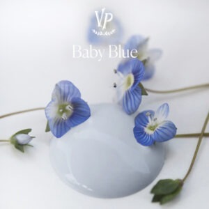 Handgeverfde sample - Blauwe  Krijtverf- Vintage Paint - Baby Blue